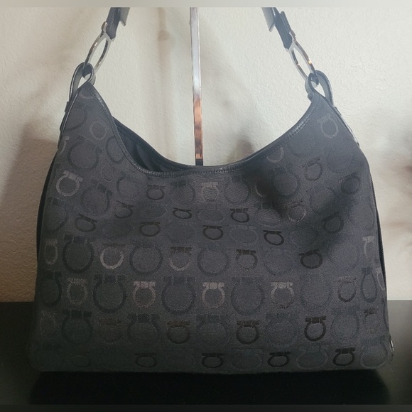 Salvatore Ferragamo Handbags - Salvatore Ferragamo Gancini Hobo Bag